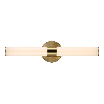 Brooks 20.13" Industrial Mid-Century Iron Integrated LED Vanity Light - JONATHAN Y